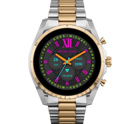 michael kors smsrt watch|Gen 6 Bradshaw Black.